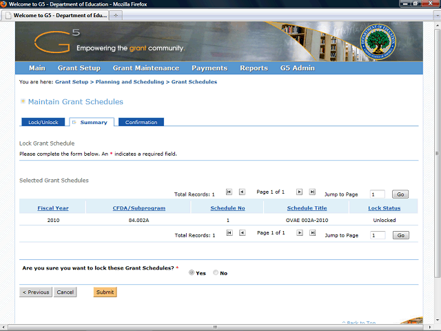Screen image of this step