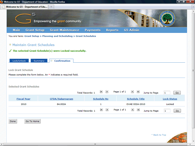 Screen image of this step