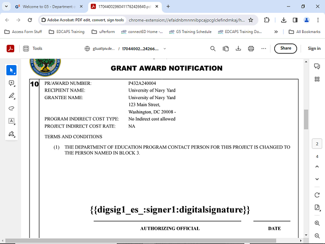 Screen image of this step