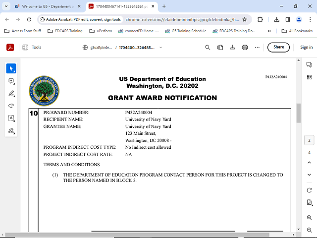 Screen image of this step