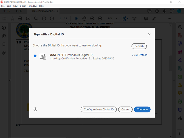 Screen image of this step