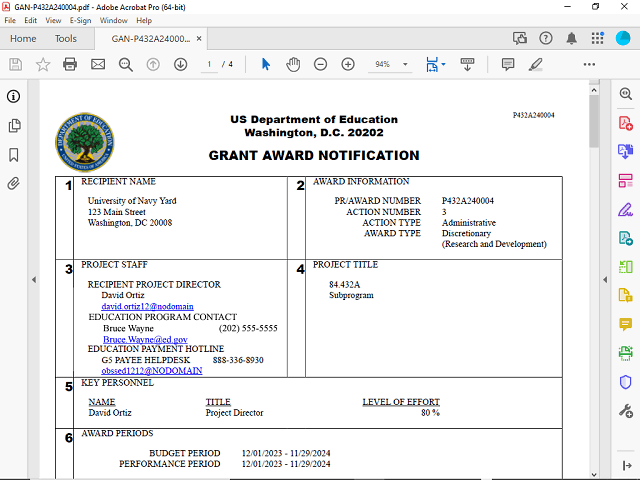 Screen image of this step