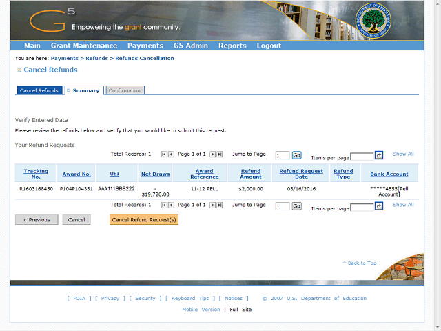 Screen image of this step