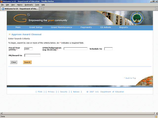 Screen image of this step
