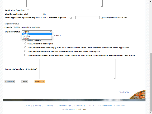 Screen image of this step