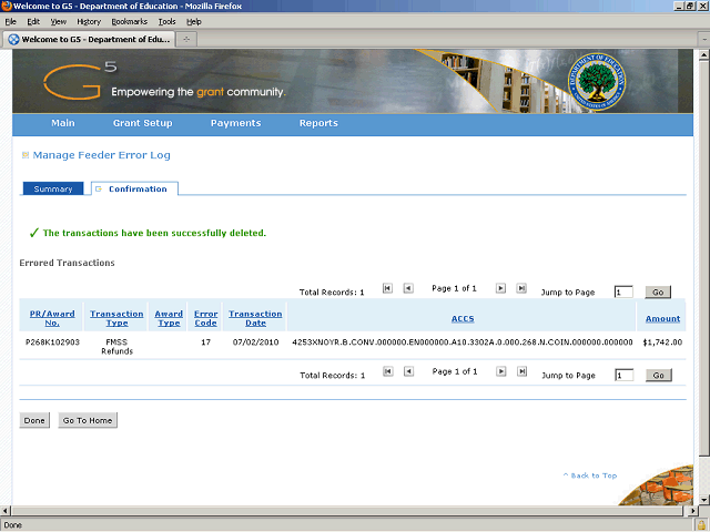 Screen image of this step