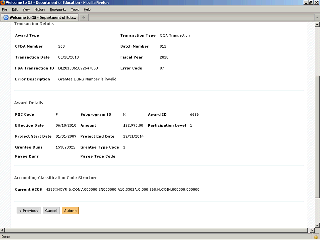 Screen image of this step