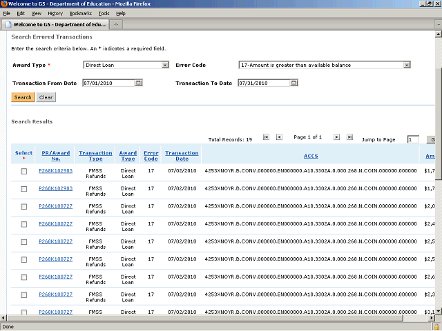 Screen image of this step
