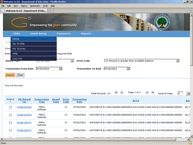 Screen image of this step