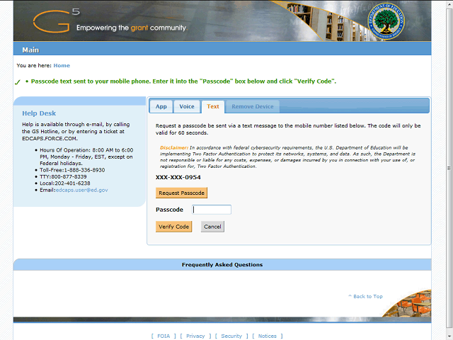 Screen image of this step