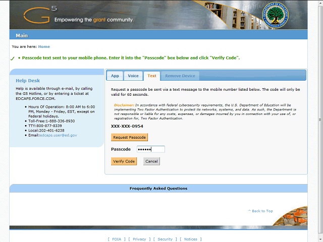 Screen image of this step