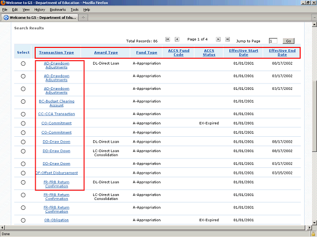 Screen image of this step