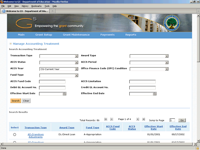 Screen image of this step