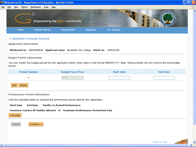 Screen image of this step