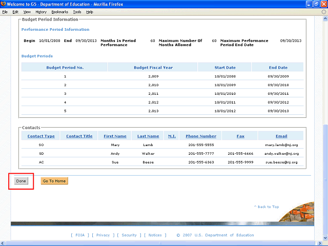 Screen image of this step