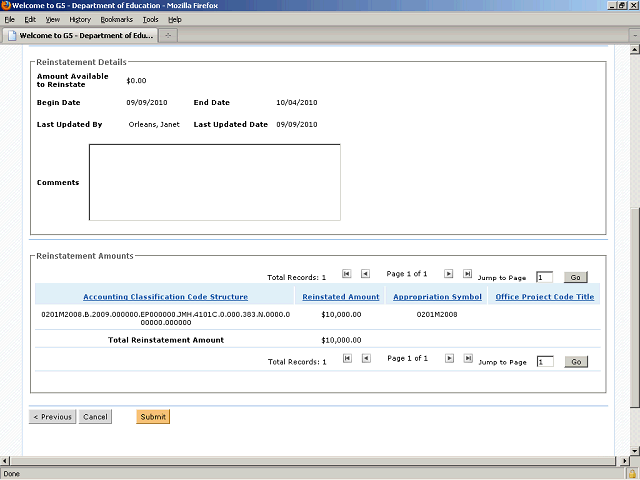 Screen image of this step
