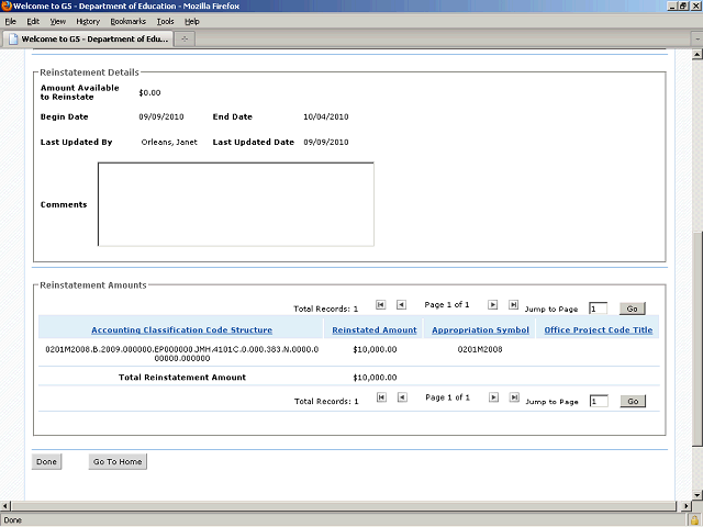 Screen image of this step