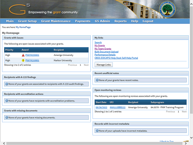 Screen image of this step
