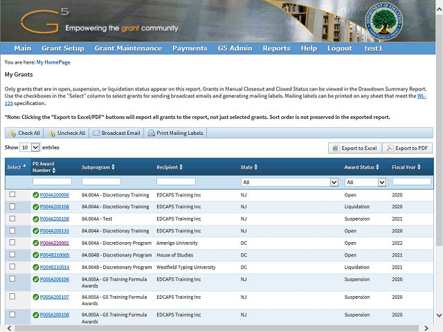Screen image of this step