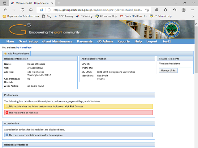 Screen image of this step