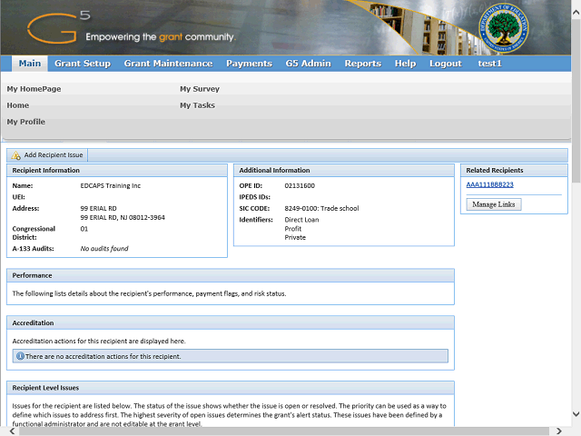 Screen image of this step