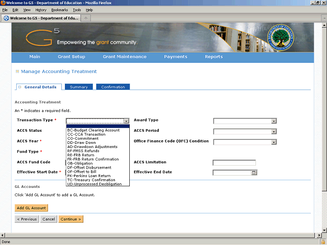 Screen image of this step