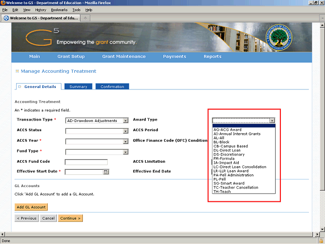 Screen image of this step