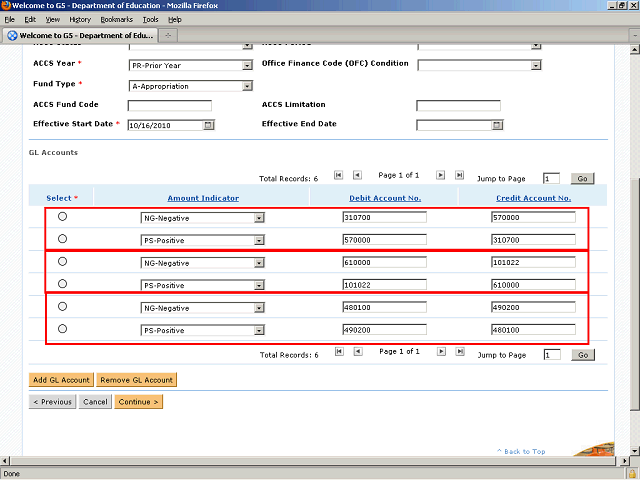 Screen image of this step