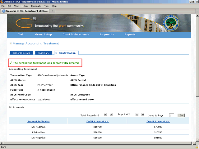 Screen image of this step