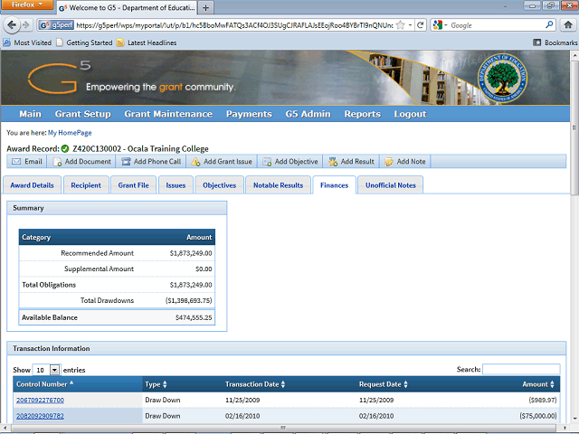 Screen image of this step