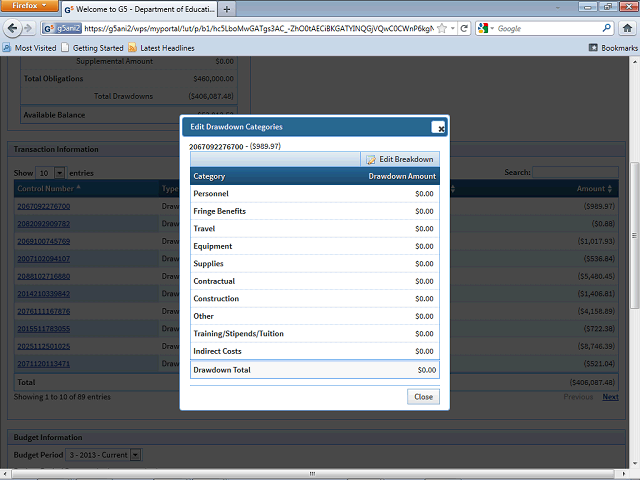 Screen image of this step