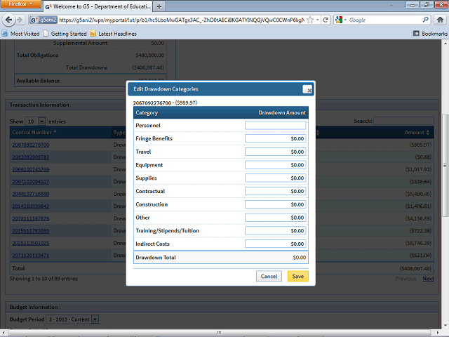 Screen image of this step