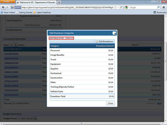 Screen image of this step