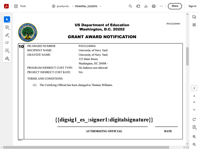 Screen image of this step