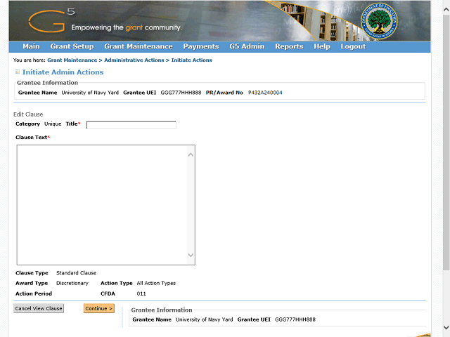 Screen image of this step