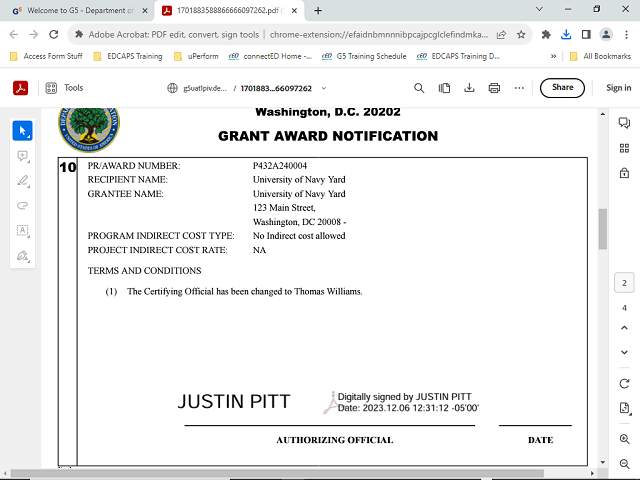 Screen image of this step