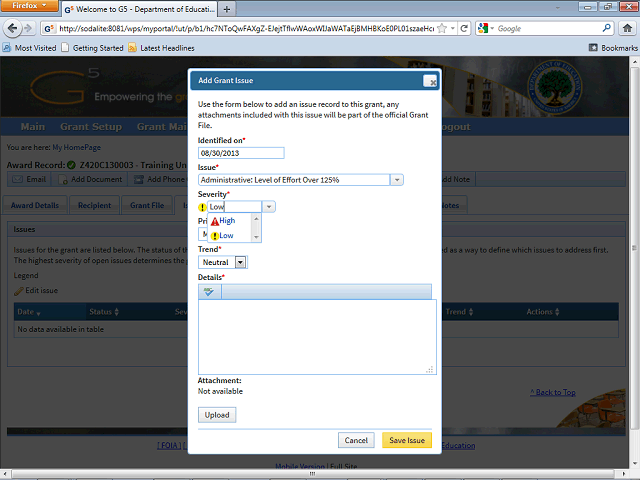 Screen image of this step