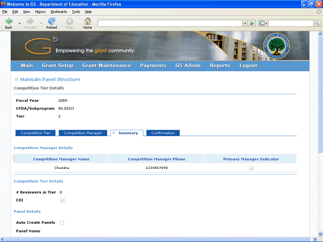 Screen image of this step