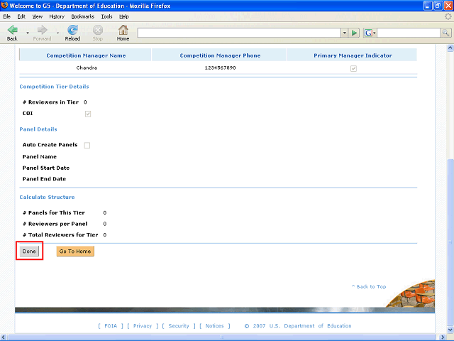 Screen image of this step