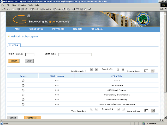 Screen image of this step