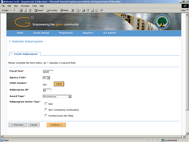 Screen image of this step