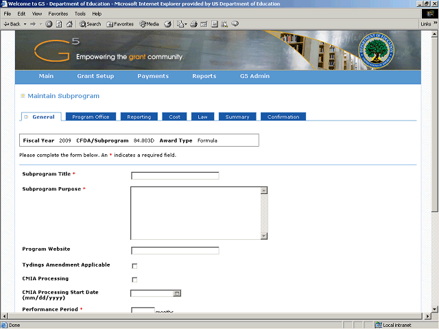 Screen image of this step