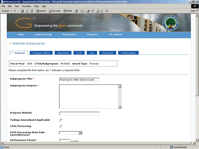 Screen image of this step