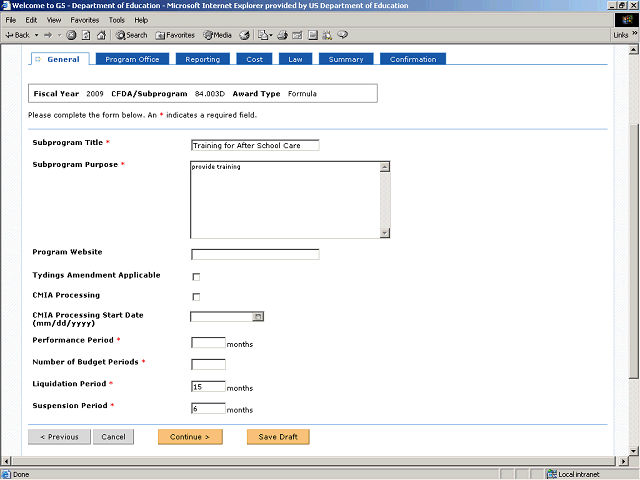 Screen image of this step