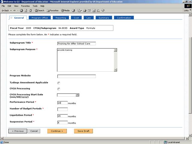 Screen image of this step