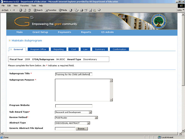 Screen image of this step