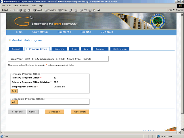 Screen image of this step