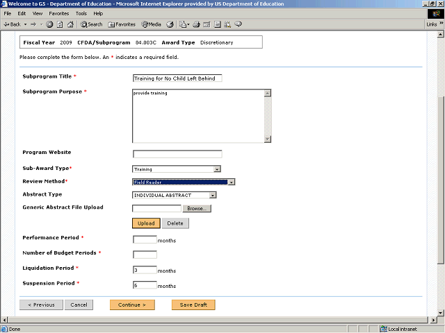 Screen image of this step