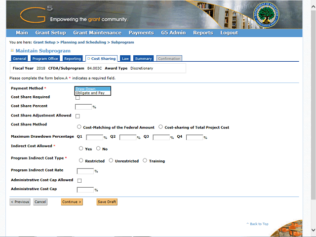 Screen image of this step