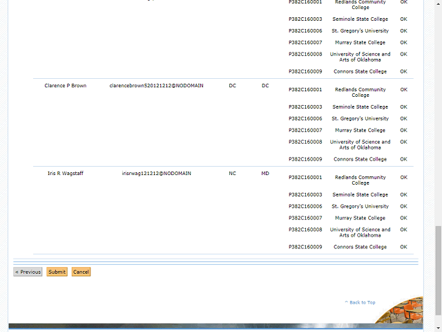 Screen image of this step